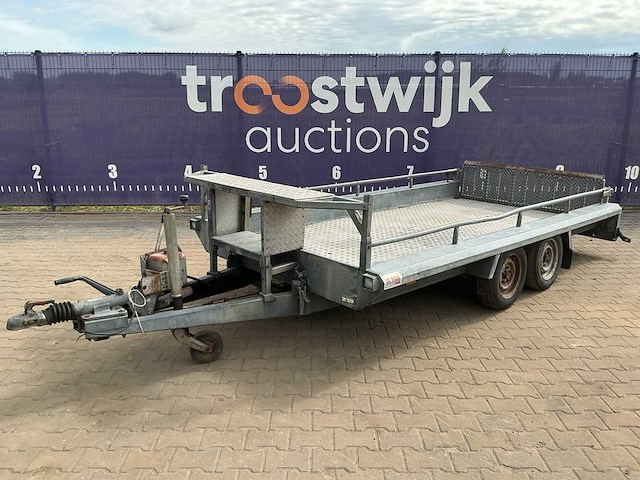 1995 - hapert - h2700 - kipper aanhangwagen - afbeelding 1 van  8