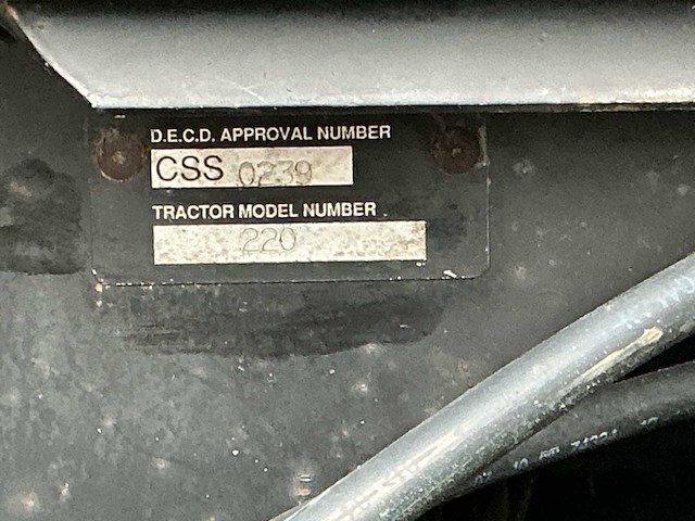 1995 agco-allis 9695 vierwielaangedreven landbouwtractor - afbeelding 15 van  21