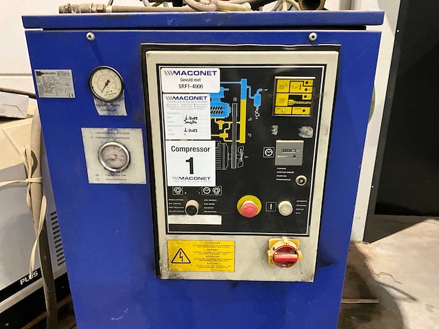 1995 airpress rle20 schroefcompressor - afbeelding 3 van  5
