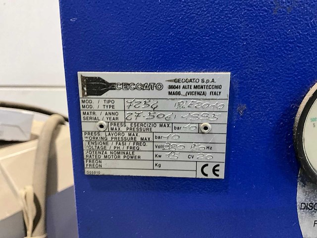 1995 airpress rle20 schroefcompressor - afbeelding 5 van  5