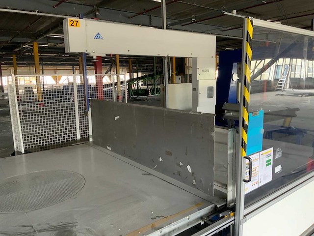1995 albrecht bäumer kg rk verticale schuimrubber snijmachine - afbeelding 4 van  7
