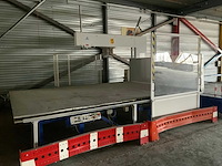 1995 albrecht bäumer kg rk verticale schuimrubber snijmachine