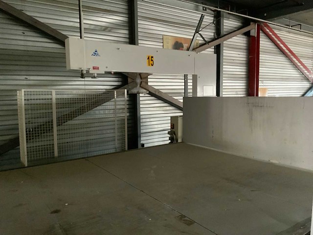 1995 albrecht bäumer kg rk verticale schuimrubber snijmachine - afbeelding 2 van  7