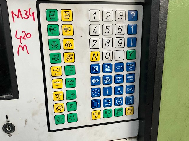 1995 arburg 420 m 1000-250 schakel- en besturingskast - afbeelding 6 van  9