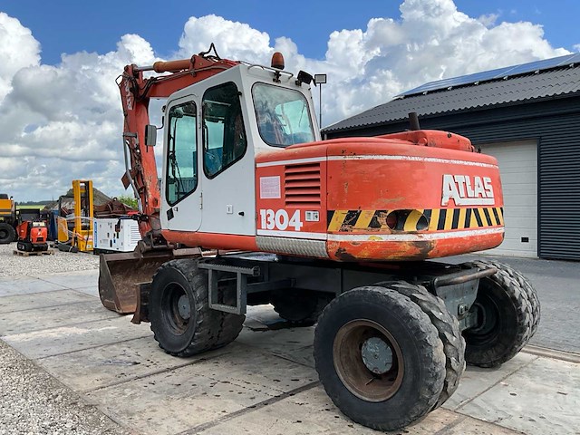 1995 atlas 1304 banden graafmachine - afbeelding 37 van  38