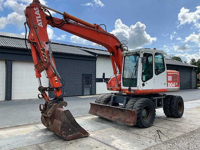 1995 atlas 1304 banden graafmachine - afbeelding 1 van  38