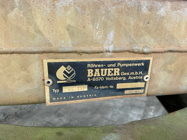 1995 baur 65txp beregeningshaspel - afbeelding 30 van  30