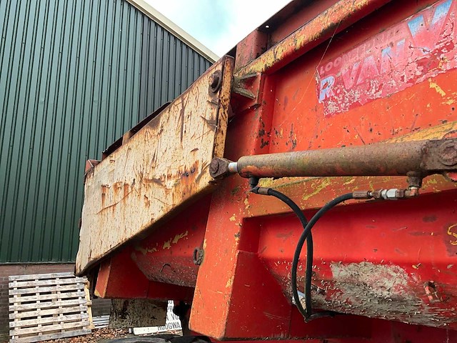1995 beco gigant 140 dumper aanhanger - afbeelding 10 van  19