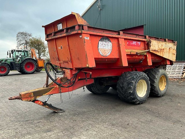 1995 beco gigant 140 dumper aanhanger - afbeelding 1 van  19