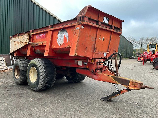 1995 beco gigant 140 dumper aanhanger - afbeelding 12 van  19