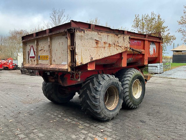 1995 beco gigant 140 dumper aanhanger - afbeelding 13 van  19