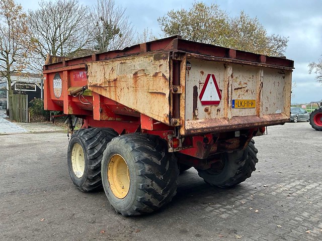 1995 beco gigant 140 dumper aanhanger - afbeelding 14 van  19