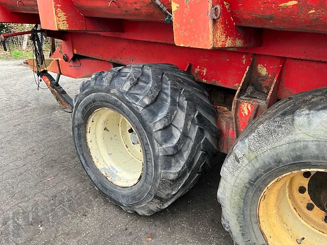 1995 beco gigant 140 dumper aanhanger - afbeelding 17 van  19