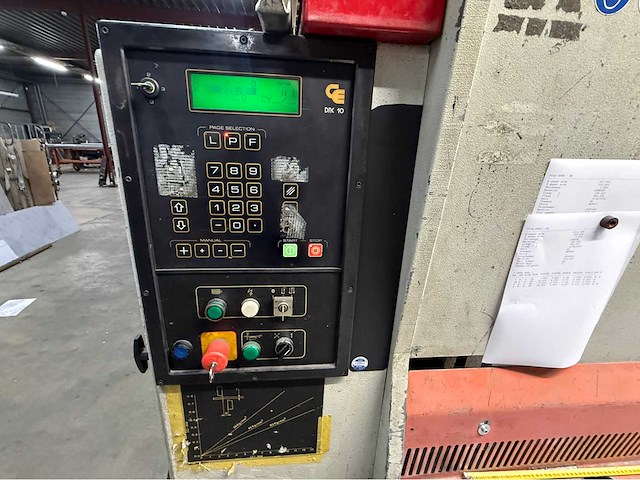 1995 beyeler v.r 6.5x3070 pons- en knipmachine - afbeelding 5 van  10
