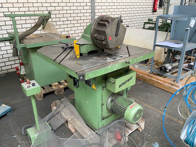 1995 boschert lb 13 futura hydraulische uithoekmachine plus pons index kop - afbeelding 4 van  8