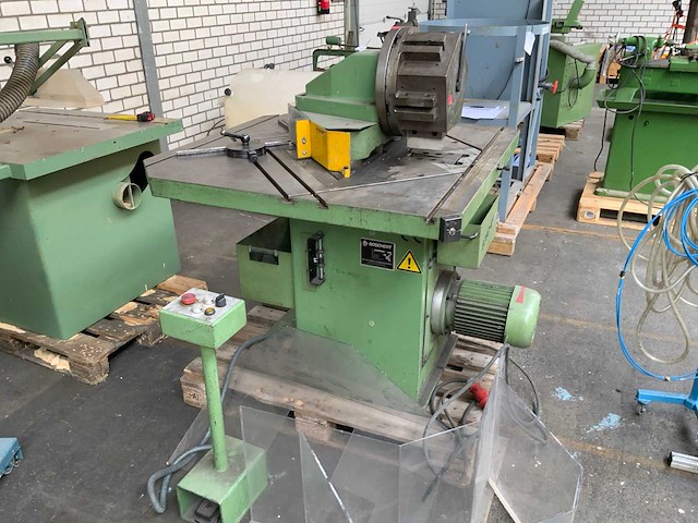 1995 boschert lb 13 futura hydraulische uithoekmachine plus pons index kop - afbeelding 5 van  8