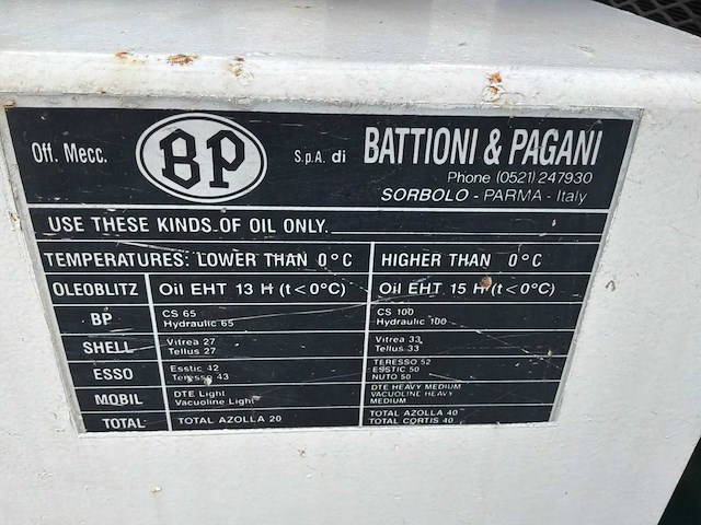 1995 b.p. battioni & pagani ht 5c zijlader - afbeelding 9 van  21