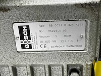 1995 busch rb 0021 b 3z4 atzz vacuümpomp - afbeelding 6 van  6