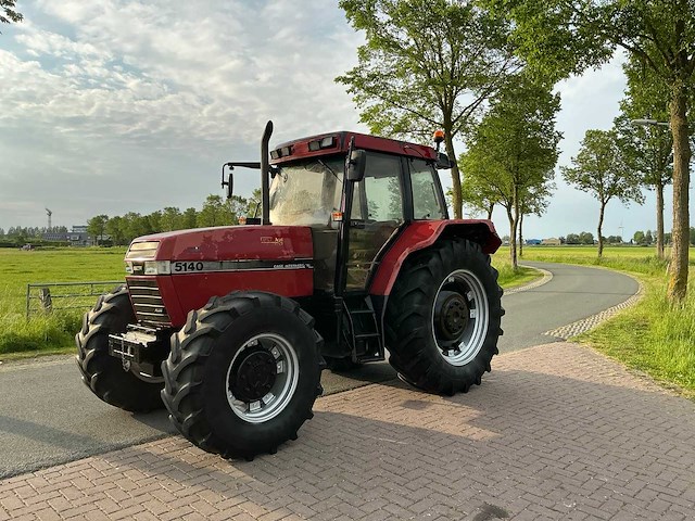 1995 case ih maxxum 5140 plus vierwielaangedreven landbouwtractor - afbeelding 1 van  23