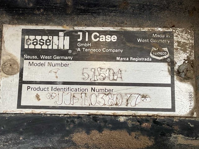 1995 case ih maxxum 5150 plus vierwielaangedreven landbouwtractor - afbeelding 10 van  18