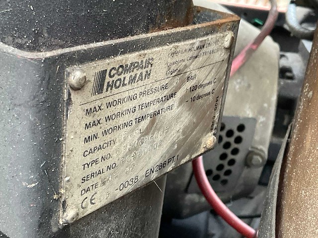 1995 compair holman 70-d schroefcompressor - afbeelding 5 van  15