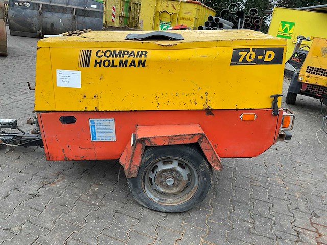 1995 compair holman 70-d schroefcompressor - afbeelding 8 van  15