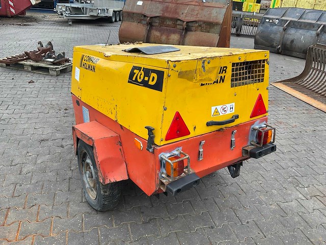 1995 compair holman 70-d schroefcompressor - afbeelding 9 van  15