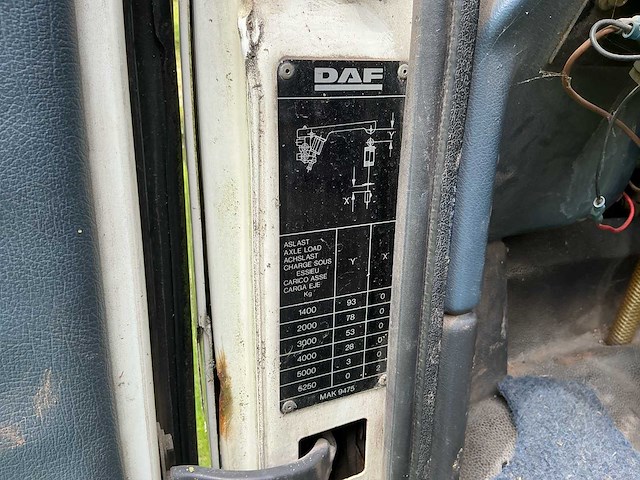 1995 daf 45 vrachtwagen - afbeelding 36 van  56