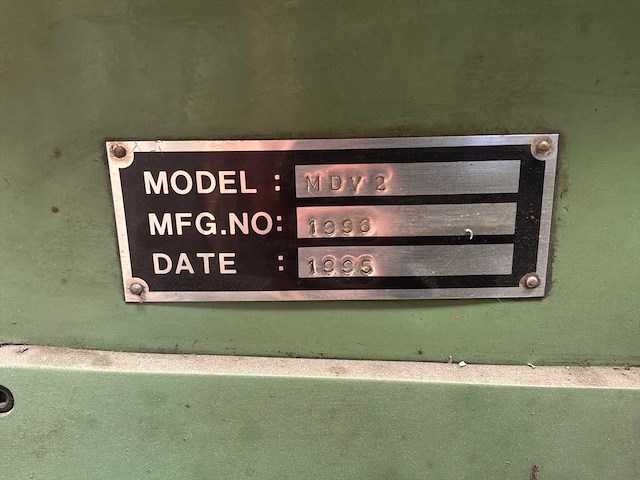 1995 eumega mdv-2 verticale freesmachines - afbeelding 9 van  18
