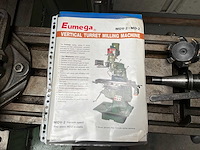 1995 eumega mdv-2 verticale freesmachines - afbeelding 6 van  14