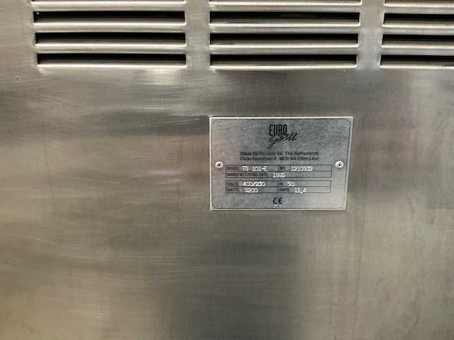1995 euro grill tg 101 bak- en grillapparaat - afbeelding 4 van  6