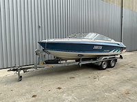 1995 falcon 1800 cb speedboot – mercruiser 4.3lx v6 – inclusief pega trailer - afbeelding 1 van  4