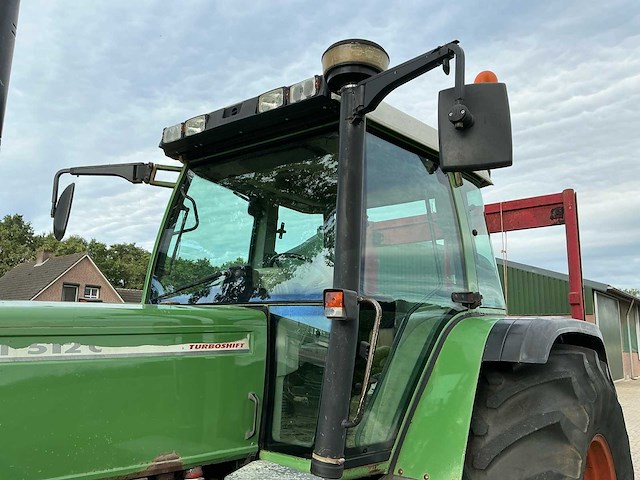1995 fendt 512c vierwielaangedreven landbouwtractor - afbeelding 12 van  33