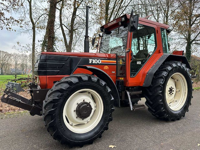 1995 fiat f100 hi-lo vierwielaangedreven landbouwtractor - afbeelding 1 van  14
