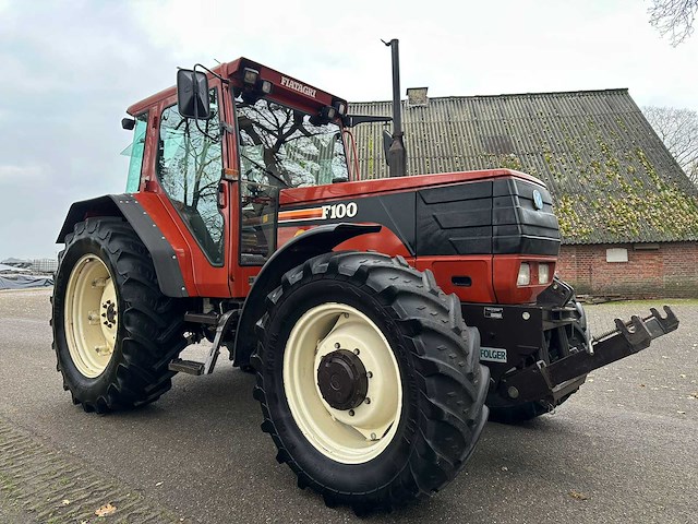 1995 fiat f100 hi-lo vierwielaangedreven landbouwtractor - afbeelding 7 van  14