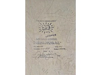 1995 gouache keith haring - afbeelding 3 van  4