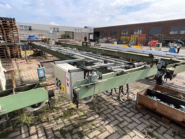 1995 hki kraanbouw enkelligger bovenloophalkraan (c) - afbeelding 2 van  6