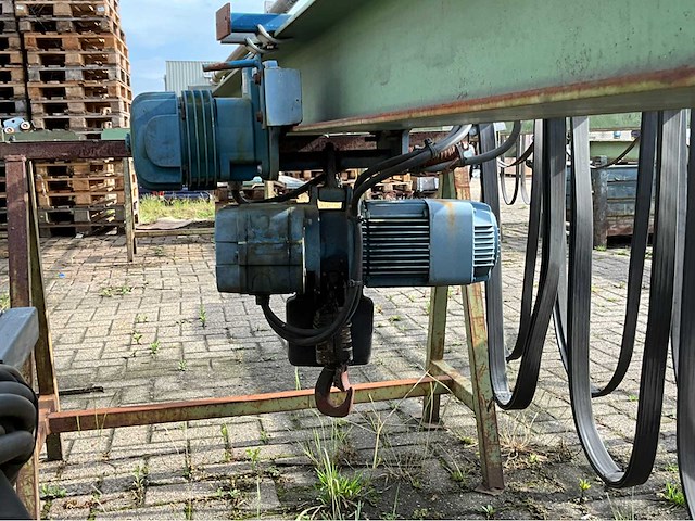 1995 hki kraanbouw enkelligger bovenloophalkraan (c) - afbeelding 4 van  6
