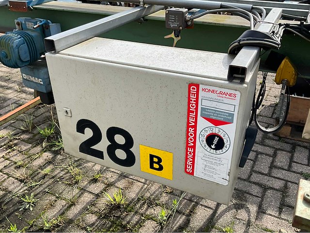 1995 hki kraanbouw enkelligger bovenloophalkraan (c) - afbeelding 5 van  6