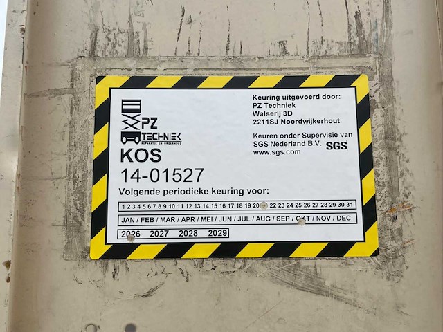 1995 holland lift monostar-y83el12 schaarhoogwerker - afbeelding 23 van  28