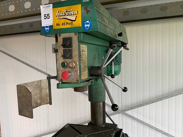 1995 huvema hu 45 profi kolomboormachine - afbeelding 2 van  7
