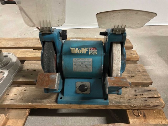 1995 huvema hu16 profi kolomboormachine + tafelslijpmachine (2x) - afbeelding 4 van  13