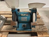 1995 huvema hu16 profi kolomboormachine + tafelslijpmachine (2x) - afbeelding 4 van  13