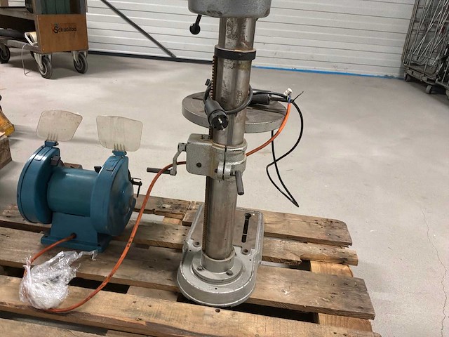 1995 huvema hu16 profi kolomboormachine + tafelslijpmachine (2x) - afbeelding 11 van  13