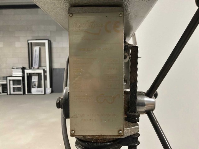 1995 huvema hu16 profi kolomboormachine + tafelslijpmachine (2x) - afbeelding 12 van  13