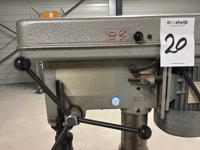 1995 huvema hu16 profi kolomboormachine + tafelslijpmachine (2x) - afbeelding 13 van  13
