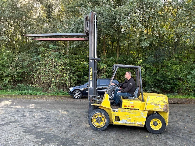 1995 hyster h4.00xl5 vorkheftruck - afbeelding 4 van  11