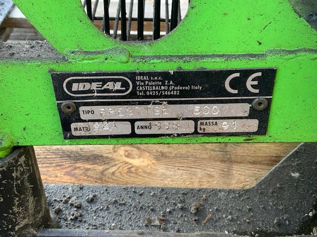 1995 ideal prest 31 500 zuigercompressor - afbeelding 7 van  8