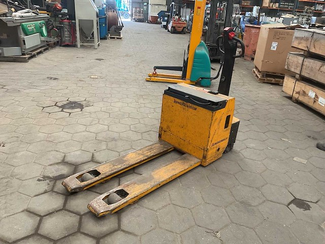 1995 jungheinrich a 160b 115-54 elektrische palletwagen - afbeelding 8 van  10