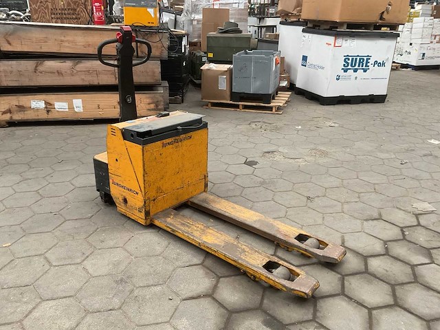 1995 jungheinrich a 160b 115-54 elektrische palletwagen - afbeelding 5 van  10